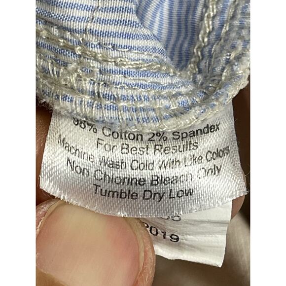 Peter Millar Pants Mens 40 Beige Crown Vintage Canvas 5 Pockets Chino Pant - Picture 10 of 13